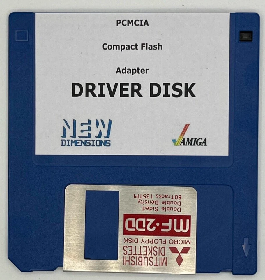 Amiga 600/1200 PCMCIA Compact Flash CF Adapter Kit with 4GB Card - All-in-One Adapter Kit thumbnail 2